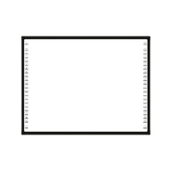 Tableau blanc interactif numérique infrarouge intelligent Iboard 65 pouces, 20 points de contact, résolution 4K, 120 Hz, caméra 13 MP