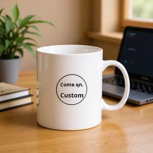 Taza de Cerámica Blanca Ecológica para Sublimación con Caja de Regalo, Apta para Microondas y Lavavajillas, Diseño Moderno para Regalos de Fiesta - Product Image 3