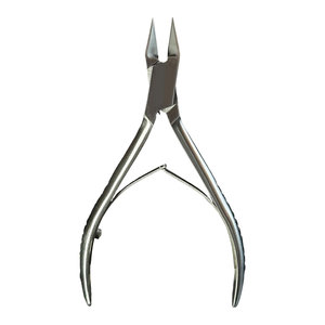 Coupe-ongles en acier inoxydable de qualité chirurgicale, coupe de précision, lames à double action, design compact, argenté, professionnel, robuste - Product Image 1