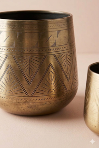 Jardinière en fer robuste pour jardin extérieur - Grand pot à fleurs en métal avec revêtement résistant à la rouille - Product Image 2