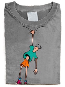 เสื้อยืดลายการ์ตูนสีเบจสำหรับผู้ชาย เสื้อยืดสตรีทแวร์ขนาดใหญ่พิเศษ พิมพ์ลายกล่องสุดเท่ เสื้อแขนสั้นผ้าฝ้ายลำลอง - Product Image 5