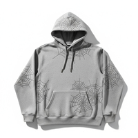 Hoodie Custom untuk Sweatshirt Nomor Malaikat Unisex, Tracksuit Fleece Tebal 100% Katun, Pakaian Musim Dingin Grosir Pabrik