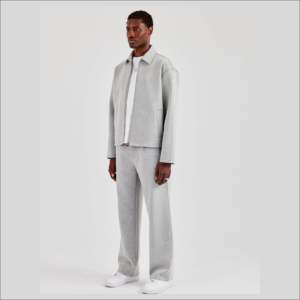 Survêtements zippés en molleton épais personnalisés pour hommes – Vente en gros de survêtements de luxe vierges et élégants pour hommes – Fabrication de streetwear - Product Image 6