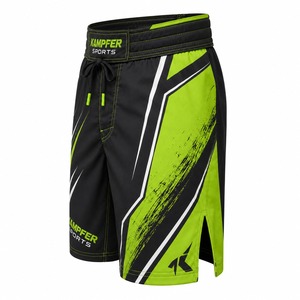 Pantalones Cortos MMA KAMPFER INDUSTRIES 2026 de Alta Calidad para Hombre, Tela Elástica de Poliéster y Spandex, Transpirables y de Secado Rápido para Entrenamiento de Lucha UFC - Product Image 6