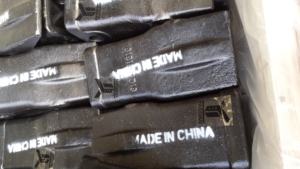 61q6-31310 बाल्टी दांत दांत 18-22 टन खुदाई के लिए लॉक पिन छेद के साथ - Product Image 4