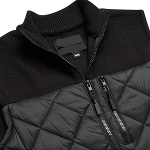 Nouveau gilet matelassé personnalisé avec logo, veste d'équitation décontractée, vêtements d'hiver pour l'extérieur, gilet rembourré pour homme. - Product Image 4