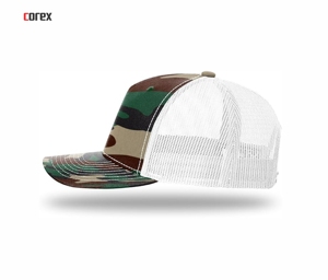 Casquette Trucker en Maille Camouflage Broderie 3D Personnalisée 5 Panneaux Réglable Respirante Imperméable Hiver Voyage Extérieur Décontractée Pêche - Product Image 3