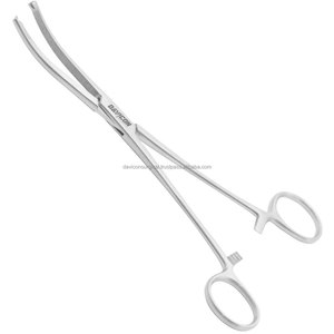 Pinzas Rochester Ochsner Premium para Hemostasia Quirúrgica, Mandíbulas Serradas, Mango con Bloqueo, Rectas, 1X2 Dientes - Product Image 1