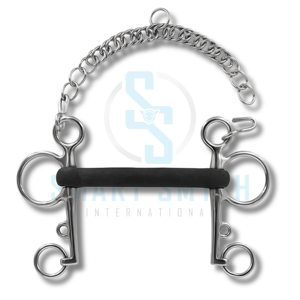 บิตม้าแบบ D-Ring Eggbutt ยี่ห้อ SMART SMYTH INTL ผลิตจากสแตนเลสอย่างดี แบบข้อต่อเดี่ยว รับประกัน 3 ปี สำหรับขี่ม้า - Product Image 6