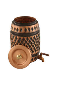 Distributeur d'eau en cuivre artisanal de qualité supérieure Unicorn Handicrafts avec robinet, moderne et écologique, pour la maison et le bureau - Product Image 4