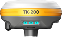 Peralatan Survei Visual Live View Stakeout GNSS RTK Receiver TK 200 AR, GPSRTK Rover dan Base GPSRTK Receiver Berkualitas Tinggi