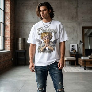 Camiseta Glory con estampado gráfico personalizado, 100% algodón, tela suave, estilo vintage nuevo, manga corta, para unisex, cómoda de usar. - Product Image 4