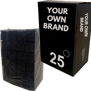 Briquetas de Carbón de Cáscara de Coco 100% Ecológicas de Alta Calidad al por Mayor, Briquetas para Hookah en Forma de Cubo, Alta Dureza 7500J - Product Image 1