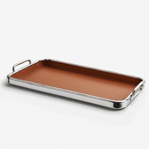 Plateau de rangement en cuir de qualité supérieure, conçu pour les mariages et Diwali – Idéal pour organiser montres, clés, portefeuilles et accessoires – Design moderne et léger - Product Image 6