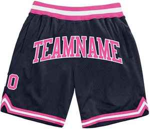 Wholesale Price Men's Embroidered Zipper Basketball Wear High Quality <b>Mesh</b> Polyester Quick Dry Men's Shorts - Product Image 6