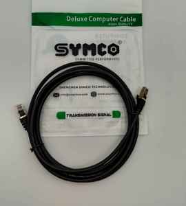 Cable de Red Ethernet RJ45 Cat7 de 3 Metros SYMCO, Cable de Comunicación para Computadora, Router, Conexión LAN y Oficina - Product Image 6
