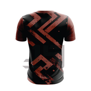 Camiseta Deportiva Personalizada para Equipos, 100% Algodón, Secado Rápido, Antibacteriana, Transpirable, Cuello en V, para Torneos, Prácticas, Escuelas y Clubes - Product Image 2