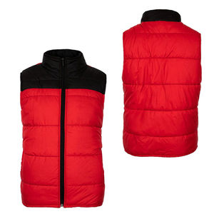 Chaleco Deportivo Sin Mangas con Logotipo Personalizado al por Mayor, Diseño Moderno, Material de Invierno, Chaleco Acolchado de Media Manga - Product Image 4