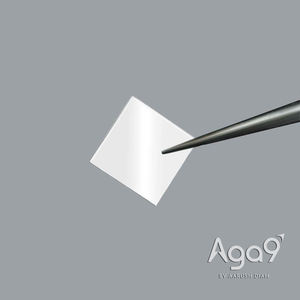 Placa de diamante cuadrada monocristalina Aga9 de 3 mm x 3 mm, pulida por ambos lados, 0,4 mm de grosor - Product Image 3