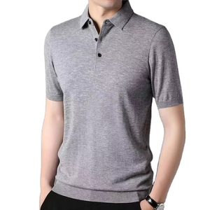 Prix de gros – T-shirts polo vierges 100 % coton grandes tailles – Polo uni personnalisé grandes tailles pour hommes – Service OEM 2026 - Product Image 6