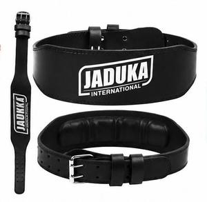 เข็มขัดยกน้ำหนักหนังแท้ Jaduka International ปี 2026 หนา 10 มม. ป้องกันการลื่นไถล ปรับระดับได้ หัวเข็มขัดแบบปรับได้ สีแดง สำหรับทุกเพศ ระดับมืออาชีพ - Product Image 3