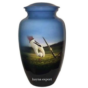 Urna Funeraria de Metal con Diseño de Carretera, Modelo Monarch, para Adultos, Biodegradable, Estilo Americano, Capacidad de 200 Pulgadas Cúbicas - Product Image 2