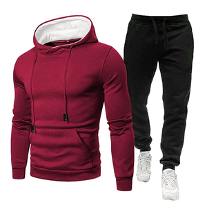 Ensemble de survêtement pour homme, deux pièces, tissu extensible, idéal pour l'entraînement, la course à pied et les voyages - Product Image 6