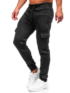 Clush Industries Men's Winter Streetwear Relaxed Fit Drawstring Mid Waist Midweight <b>Polyester</b>/Cotton Sweatpants <b>Joggers</b> - Product Image 3