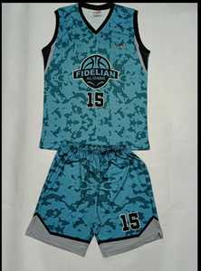 Ensemble d'uniformes de basketball personnalisés : Maillot sans manches et short imprimé – Tenue de sport pour équipe - Product Image 4