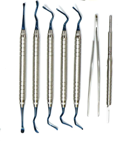 Kit de cirugía de implantes dentales: Juego de instrumentos alemanes de alta calidad para injerto óseo tipo hongo, elevación de seno y túnel Vista - Product Image 5