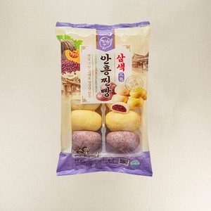 [MILWON] Set de Bollos al Vapor Anheung, Jjinppang Coreano Congelado con Frijoles Rojos, Postre Dulce de Panadería - Product Image 1