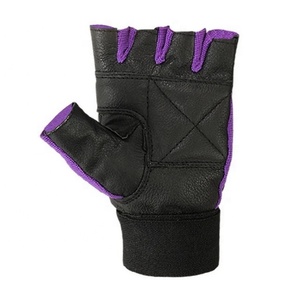 Gants de musculation en cuir personnalisés de haute qualité - Product Image 4