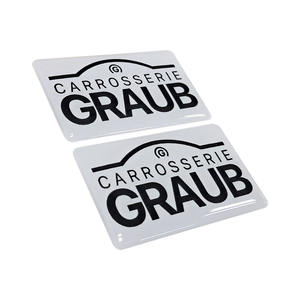 CALA Autocollant en époxy transparent 3D personnalisé pour logo de voiture, étiquette en dôme, autocollant en cristal imperméable avec adhésif Nitto 500, épaisseur 2 mm - Product Image 2