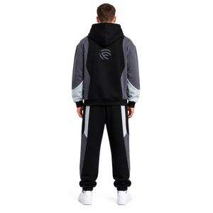 Ensemble de survêtement oversize pour homme – Sweat à capuche et pantalon de jogging en coton French Terry de qualité supérieure - Product Image 3