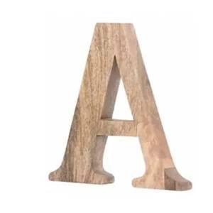 Letras del alfabeto de madera natural para decoración educativa y estilo ecológico para guardería - Product Image 6