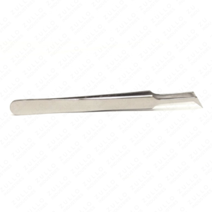 ZULLO INDUSTRIES Stainless Steel Eyelash Tweezers with Custom Logo Pointed Tip <b>Precision</b> <b>Tool</b> for Volume Lash Extensions - Product Image 6
