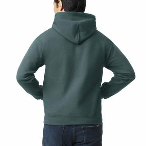 Hoodie Unisex Winter Knitted Print ODM Drop Shoulder Pocket Loose Warm Comfortable Daily Casual Sweatshirt Premium - Product Image 4