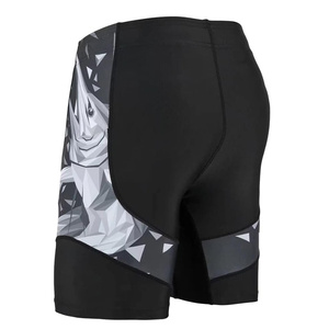 <b>Mens</b> Athletic Running <b>Compression</b> <b>Shorts</b> Custom Logo Elastic Waist Solid Stretch Moisture Wicking Eco-Friendly Quick Dry - Product Image 2