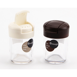 ขวดใส่เครื่องปรุงสีน้ำตาล inomata สำหรับจัดเก็บและจัดระเบียบ - Product Image 1