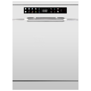 <span class=keywords><strong>Lave</strong></span>-<span class=keywords><strong>vaisselle</strong></span> électrique automatique blanc, <span class=keywords><strong>semi</strong></span>-<span class=keywords><strong>intégré</strong></span>, en acier inoxydable, 14 couverts, normes européennes, pour usage domestique - Product Image 1