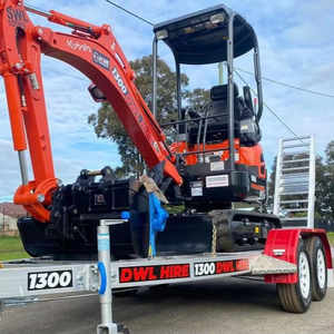 รถขุดตีนตะขาบ Kubota U17-3 – น้ำหนักรถขุด: 3,700 ปอนด์, กำลังเครื่องยนต์ 16.1 แรงม้า - Product Image 1