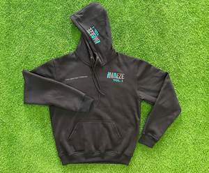 เสื้อกันลมผ้าฟลีซปักลายฤดูหนาว พิมพ์ลายตามสั่ง ทรงหลวมไหล่ตก  รักษ์โลก ผ้าโพลีเอสเตอร์/คอตตอน ยืดหยุ่นไม่หดตัว สำหรับผู้ชาย - Product Image 1