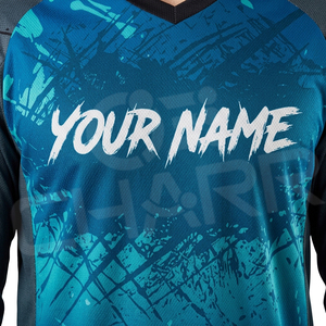 เสื้อเจอร์ซีย์จักรยานเสือภูเขาแบบสั่งทำพิเศษ ปี 2026 แบบพิมพ์ลายเต็มตัว ระบายอากาศ แห้งเร็ว แขนยาว ผู้ผลิต OEM - Product Image 5