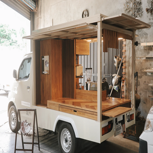 Mobile Coffee Food Truck Serving Fresh Brewed Espresso Cappuccino Latte And Iced Coffee Perfect For Events Street Service - Product Image 6