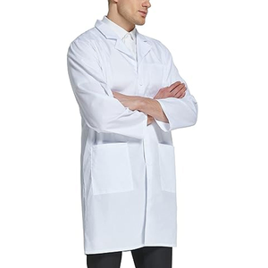 Blouse de laboratoire médicale respirante avec logo personnalisé, uniforme de médecin, blouse d'hôpital confortable, fabricant en gros OEM ODM, commandes en gros - Product Image 1