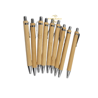 Stylo à bille en bambou naturel, papeterie durable pour la promotion d'entreprise