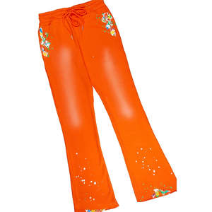 Ropa Deportiva Masculina de Alta Calidad, Secado Rápido, Talla Grande, Traje Informal de Dos Piezas para Primavera y Otoño, Chándal Naranja para Hombre - Product Image 4