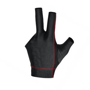 Gants de snooker professionnels à trois doigts, gants de billard, gants de sport pour le billard, respirants, légers, en tissu extensible - Product Image 1