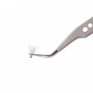 Pince à épiler personnalisée 2026 pour l'élimination des extensions de cils, outils antistatiques en acier inoxydable pour sourcils et poils - Product Image 3