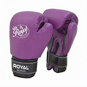 Gants de boxe avec logo personnalisé MMA 12oz Sparring Muay Thai Kickboxing Training 16oz Gants de boxe Hommes Femmes - Product Image 1